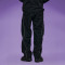 Chanjoye Wide leg pants | Reflective zipper Pants | Relaxed fit Pants