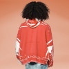 Chanjoye Cut and Sew Streetwear Custom Logos Drop Shoulder Hoodie Cotton Paint Hoodie Supplier