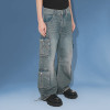 Chanjoye faded baggy Jeans | Urban fashion Jeans| High Quality Jeans
