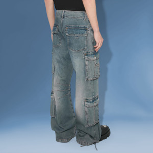 Chanjoye faded baggy Jeans | Urban fashion Jeans| High Quality Jeans