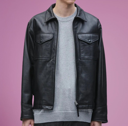 Chanjoye Custom Logo Thick Pu Jacket | Heavy Jacket Supplier | High Quality Jacket Wholesale