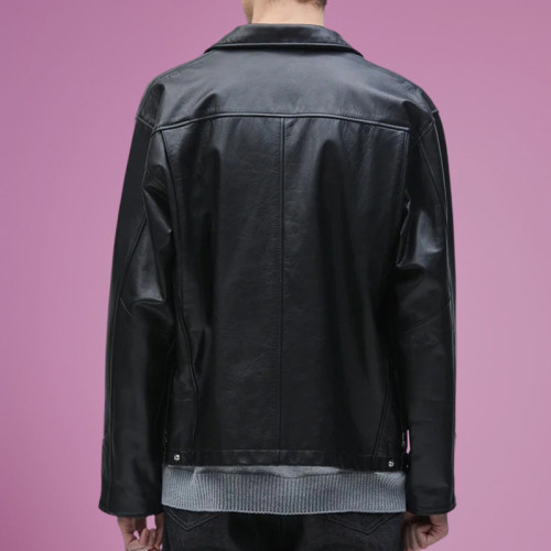 Chanjoye Custom Logo Thick Pu Jacket | Heavy Jacket Supplier | High Quality Jacket Wholesale
