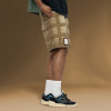 Chanjoye Vintage cargo shorts | graffiti print shorts | distressed khaki shorts