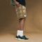 Chanjoye Vintage cargo shorts | graffiti print shorts | distressed khaki shorts