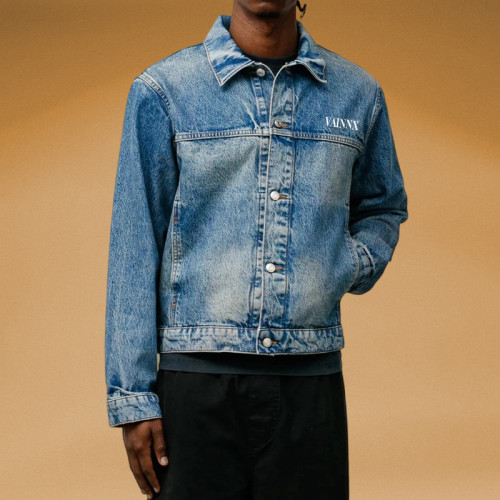 Custom Denim Jacket | Manufacturer Stone Wash Denim Jacket | OEM High Quality Jacket Chanjoye