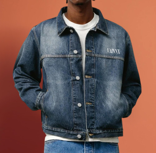 Custom Denim Jacket | Manufacturer Stone Wash Denim Jacket | OEM High Quality Jacket Chanjoye