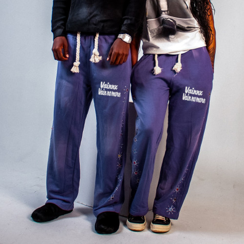 Chanjoye Custom Embroidered Logo | Fashion Streetwear Pants| Baggy Pants Men