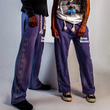 Chanjoye Custom Embroidered Logo | Fashion Streetwear Pants| Baggy Pants Men