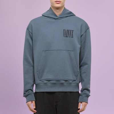 Chanjoye Cut and Sew Streetwear Custom Print Logos Drop Shoulder Hoodie Cotton Hoodie Supplier