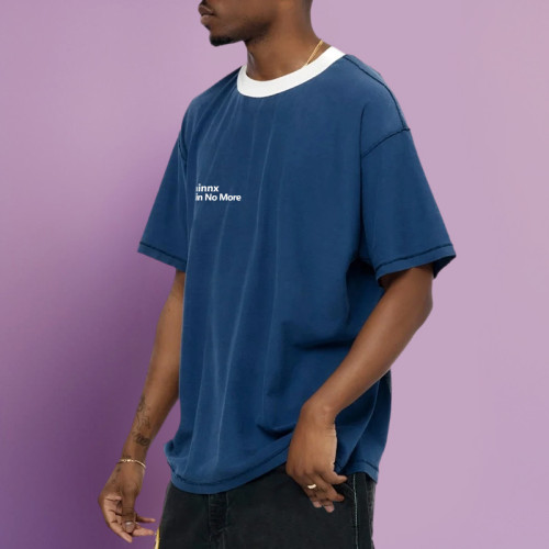 Chanjoye Vintage Oversize T-shirt | Custom Solid-color | Streetwear Self Improvement T-shirt