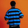 Chanjoye Striped Casual T-shirt | Manufacturer Custom Logo | Vintage Heavyweight