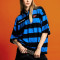 Chanjoye Striped Casual T-shirt | Manufacturer Custom Logo | Vintage Heavyweight