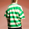 Chanjoye Wholesale Custom Logo | Striped Casual T-shirt | Embroidery Print Lapel T-shirts