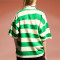 Chanjoye Wholesale Custom Logo | Striped Casual T-shirt | Embroidery Print Lapel T-shirts