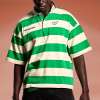 Chanjoye Wholesale Custom Logo | Striped Casual T-shirt | Embroidery Print Lapel T-shirts