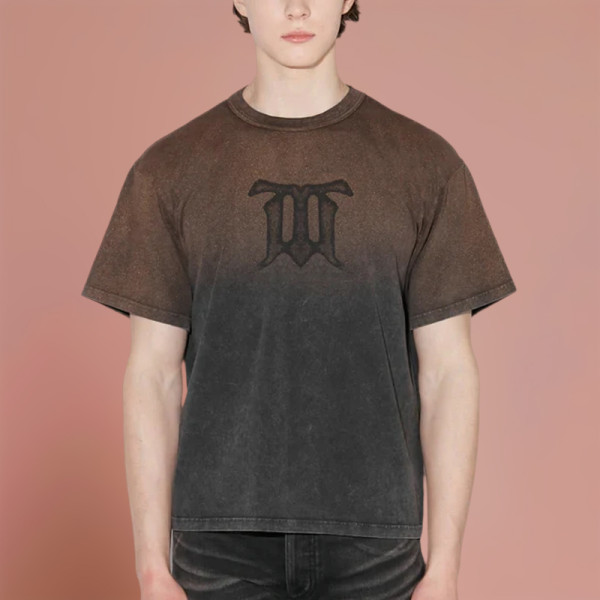 Chanjoye Vintage Heavyweight Streetwear Oversize |  Sun Faded | Acid Washed T-shirt