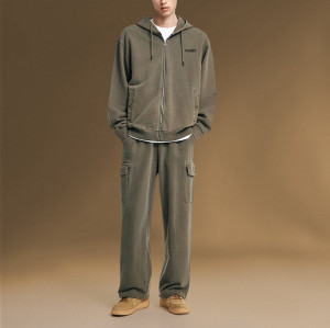 Chanjoye Manufacturer Custom Vintage Jogging Tracksuit Set | Zipper Hoodie | tracksuits for men