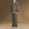 Chanjoye Manufacturer Custom Vintage Jogging Tracksuit Set | Zipper Hoodie | tracksuits for men