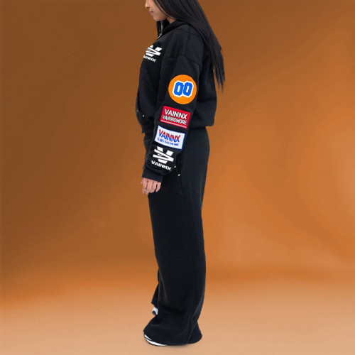 Chanjoye High-quality Embroidery Print | Patch Logo | Two-piece Sweatsuit