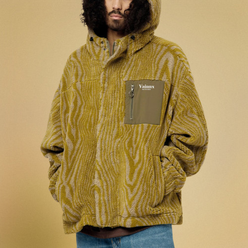 Chanjoye Custom Winter Fleece Jacket | Loose Warm | Streetwear Heavyweight Puffer Jacket