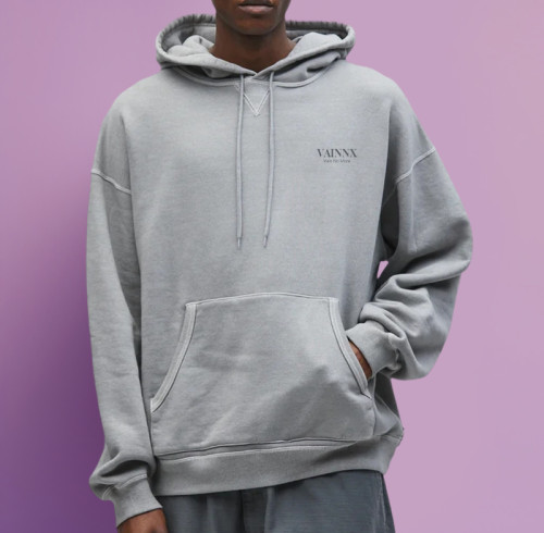 Chanjoye Factory Wholesale Letter Printing Logo | Vintage Acid Wash | Oversized Jumper Hooded