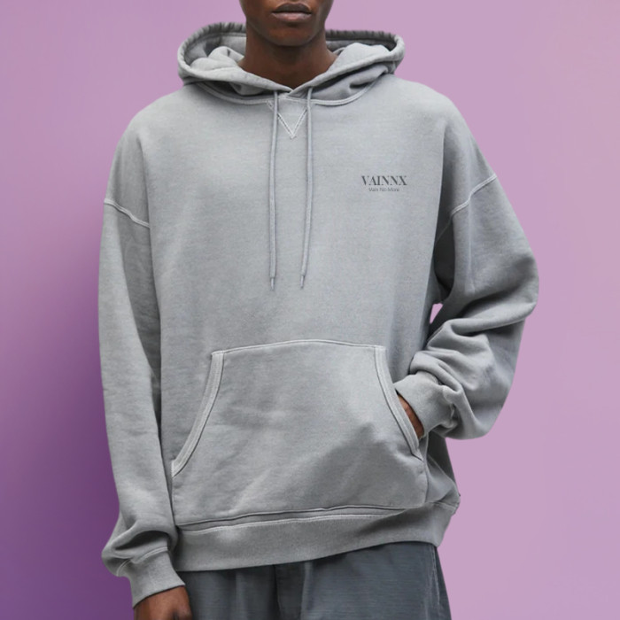 Chanjoye Factory Wholesale Letter Printing Logo | Vintage Acid Wash | Oversized Jumper Hooded