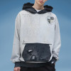 Chanjoye Digital Print logo Ripped Patch |  Vintage Heavyweight | Streetwear Men's Hoodie