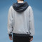 Chanjoye Digital Print logo Ripped Patch |  Vintage Heavyweight | Streetwear Men's Hoodie