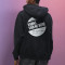 Chanjoye Cut and Sew Streetwear Custom Print Logos Heavy Weight Hoodie Cotton Solid Color Hoodie