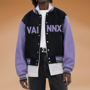 Chanjoye Custom Letter Embroidery Logo | Patchwork Color Jacket | Jacket For Men
