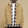 Chanjoye Custom Zipper Jacket | Acid Washed Vintage Streetwear Jacket | Jacket For Men