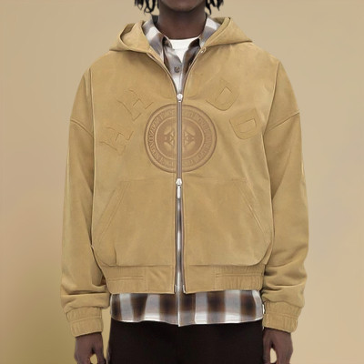 Chanjoye Custom Zipper Jacket | Acid Washed Vintage Streetwear Jacket | Jacket For Men