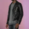 Chanjoye Custom Embroidery logo | Leather jacket Baseball Bomber | Jacket For Men