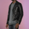 Chanjoye Custom Embroidery logo | Leather jacket Baseball Bomber | Jacket For Men