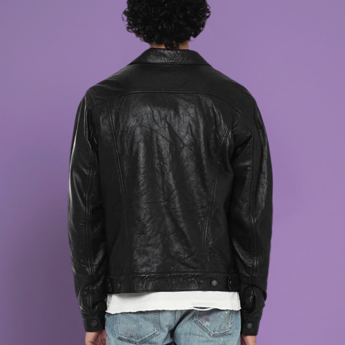 Chanjoye Custom Graphic Logo | Leather jacket Slim And waterproof | Jacket For Men
