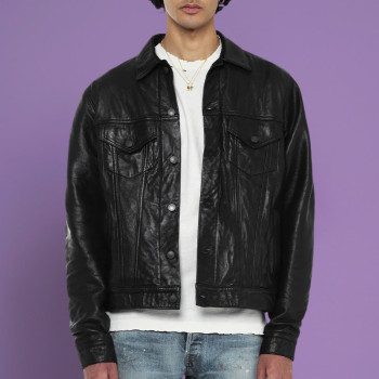 Chanjoye Custom Graphic Logo | Leather jacket Slim And waterproof | Jacket For Men