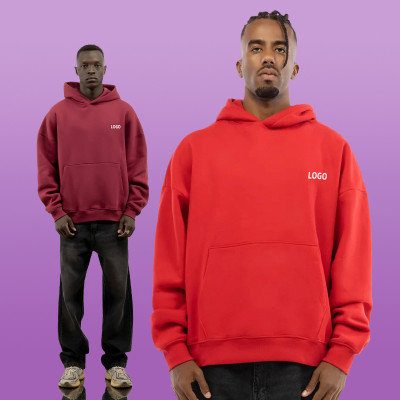 Chanjoye High Quality 100% Organic Cotton | Letter Print Logo | Blank Streetwear Hoodie