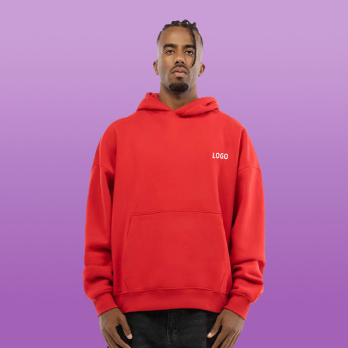 Chanjoye High Quality 100% Organic Cotton | Letter Print Logo | Blank Streetwear Hoodie
