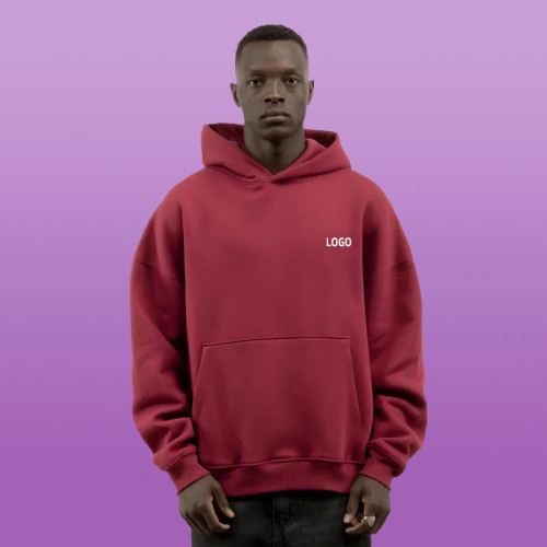 Chanjoye High Quality 100% Organic Cotton | Letter Print Logo | Blank Streetwear Hoodie