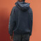 Chanjoye Cut and Sew Streetwear Custom Printing Distressed  Hoodie Cotton Acid Wash Hoodie Supplier