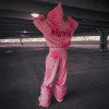 Custom Patch Embroidery Logo Sweatsuit | Rhinestone Zip up Jogger Set | Cotton Streetwear
