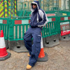 OEM Custom Polyester Tracksuits | Patchwork Zip up Jogger Set | Men Windbreaker Tracksuit