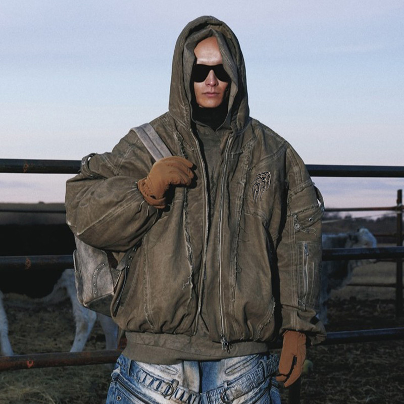  Distressed Vintage Jacket
