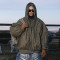 Custom Winter Distressed Vintage Jacket | Acid wash sun fade | Streetwear Heavyweight Puffer Jacket