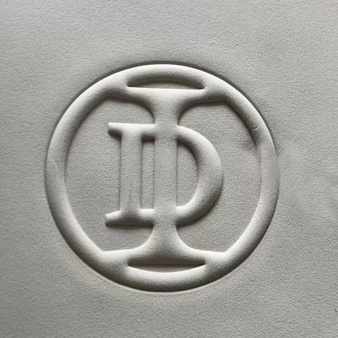 3D embossing logo