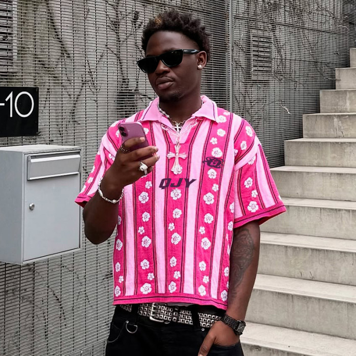 Custom Letter Embroidery Printed Logo Sweater | Oversized Baggy Breathable Pullover | Men's Sweater