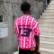 Custom Letter Embroidery Printed Logo Sweater | Oversized Baggy Breathable Pullover | Men's Sweater
