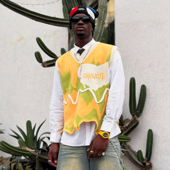 Custom Unisex's Knitted Sweaters | Multi Color Embroidery Logo V Neck Sleeveless Top Streetwear