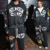 Custom Printed Graphics Tracksuits | Oversize Black Hoodie and Sweatpants Set | Cotton Tracksuit