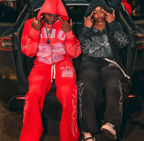 Custom Screen Print logo Tracksuits | Oversize Tech Fleece Tracksuit | Brand Tracksuit